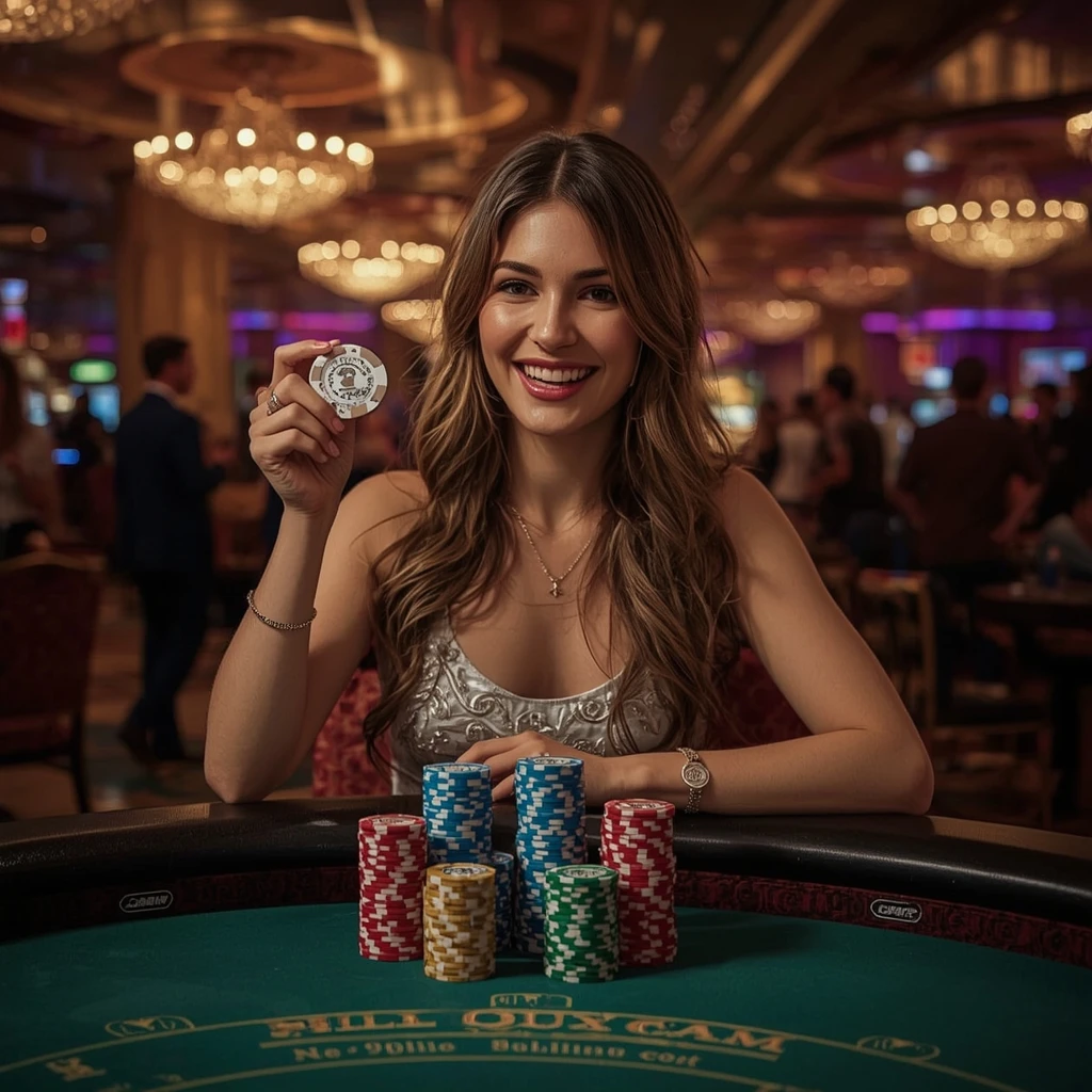 bonus dans les mains de l'homme au casino PMU.fr Casino