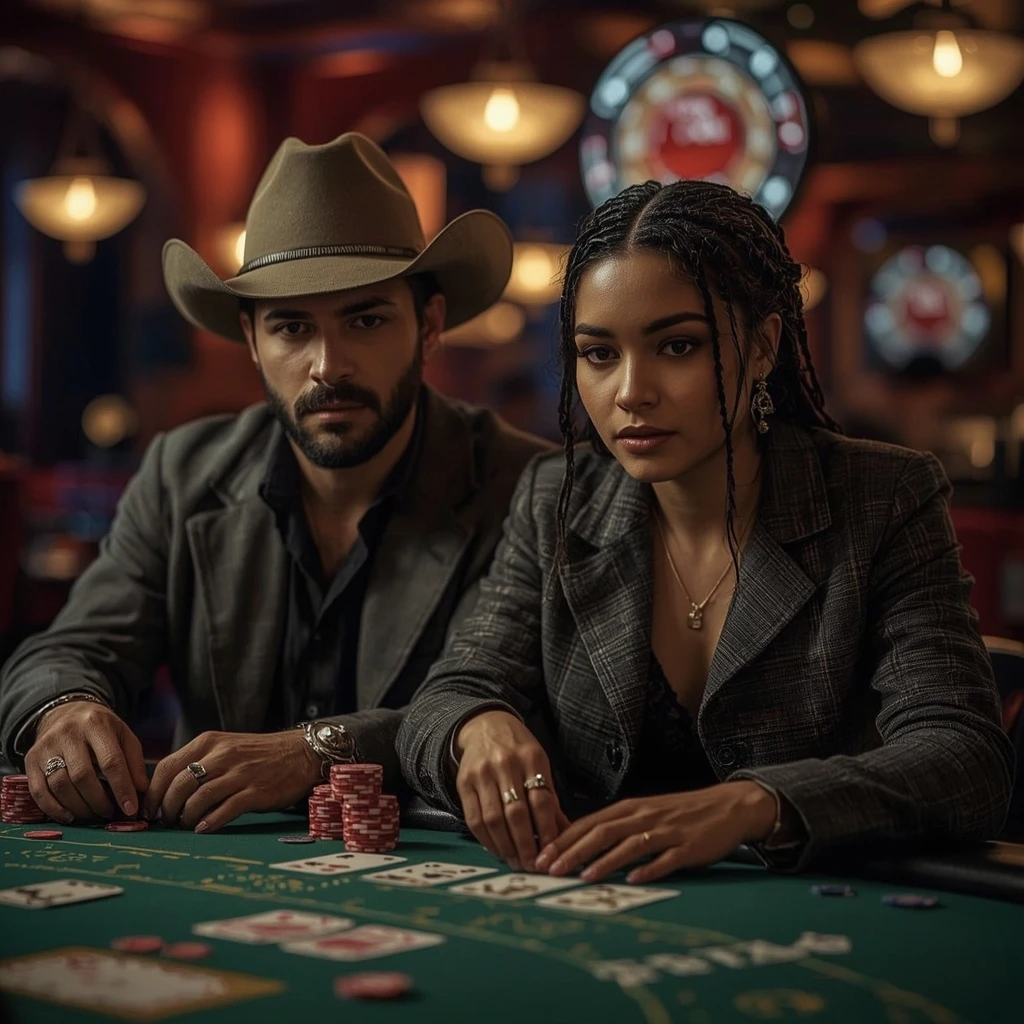 photo de deux joueurs de poker PMU.fr Casino