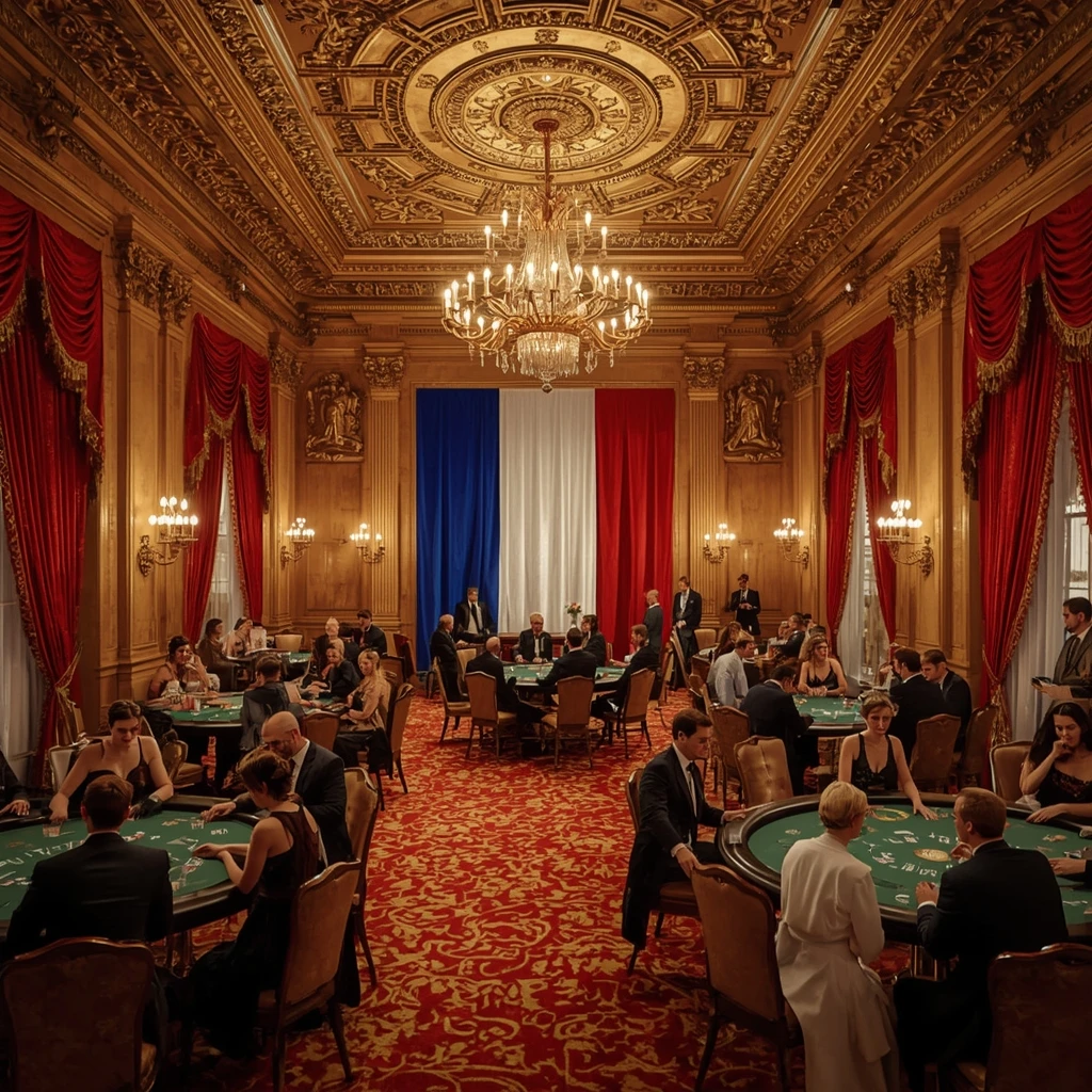 Le casino et le drapeau français PMU.fr Casino